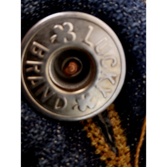 Lucky Brand by Gene Montesano Women Jeans 8/29 Bootcut Embroidered Rear Pockets - Picture 8 of 12